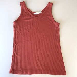Christian Siriano Ribbed Tank Top